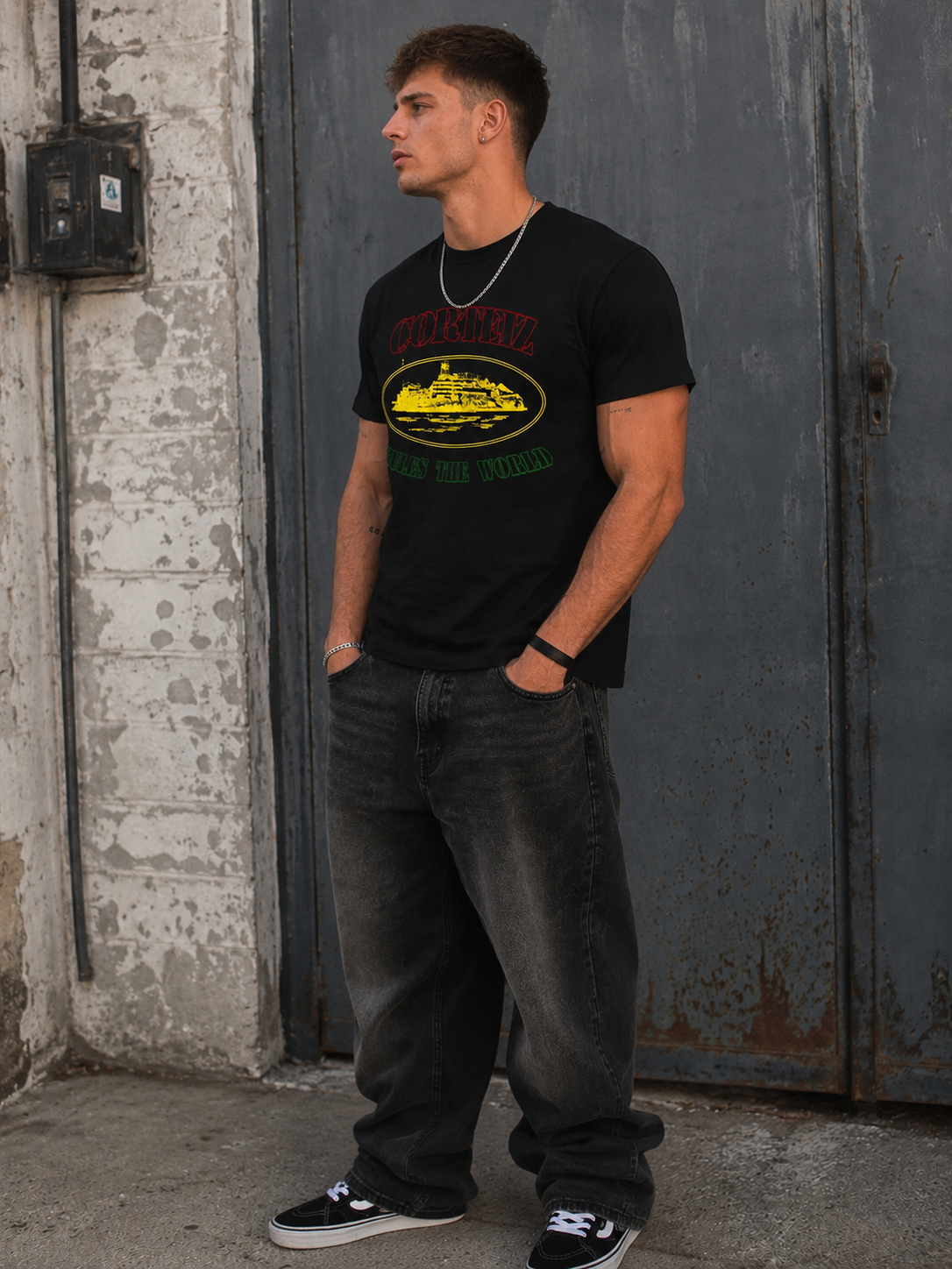 Corteiz Tee Shirt - Black
