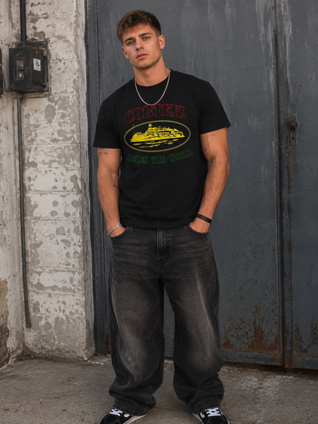Corteiz Tee Shirt - Black