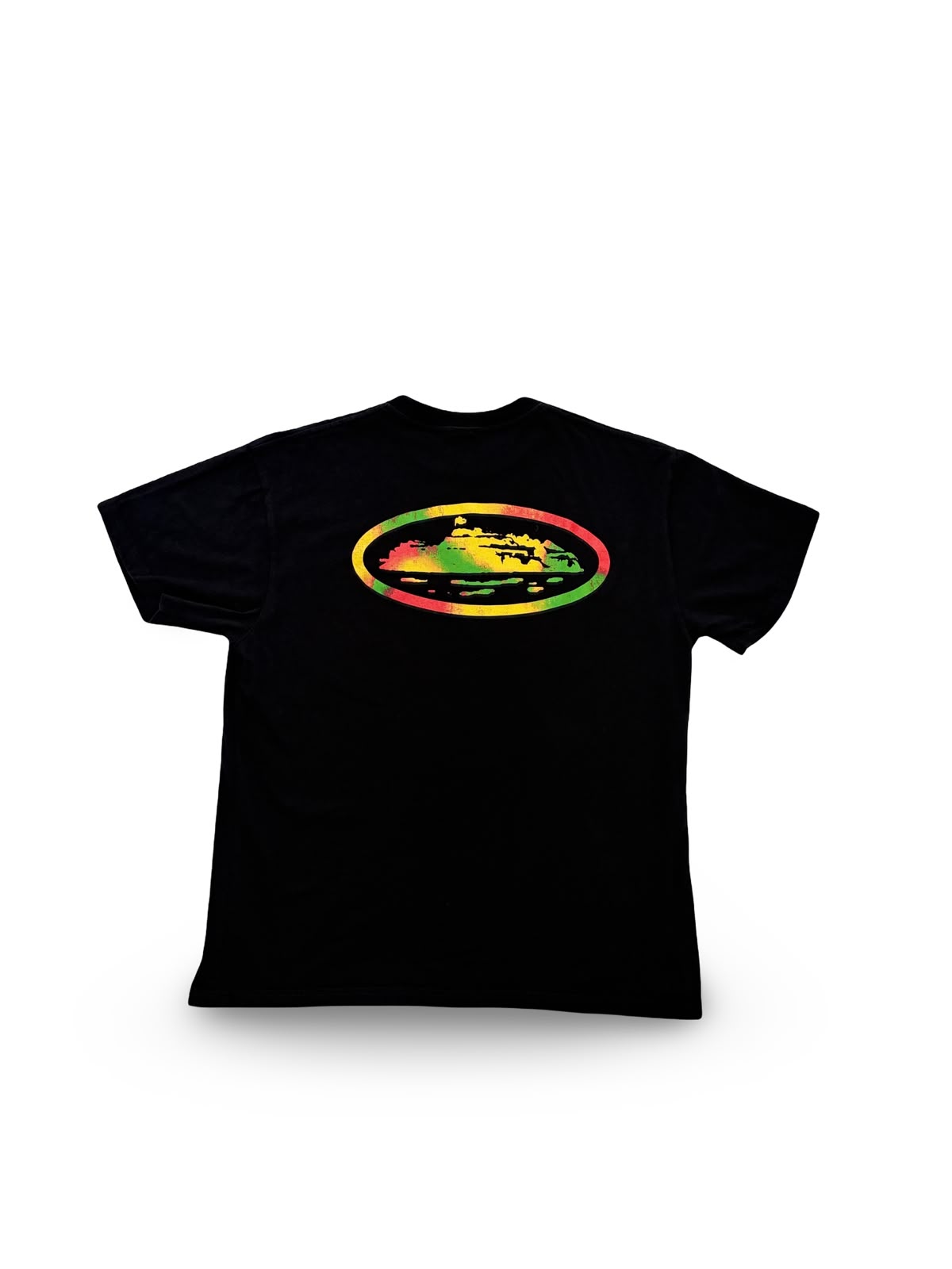 Corteiz Sunset Tee Shirt - Black