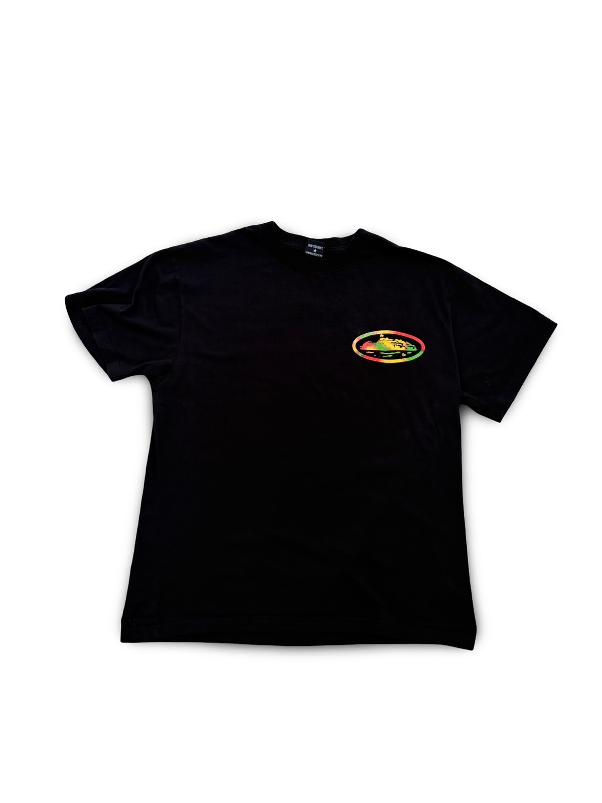 Corteiz Sunset Tee Shirt - Black