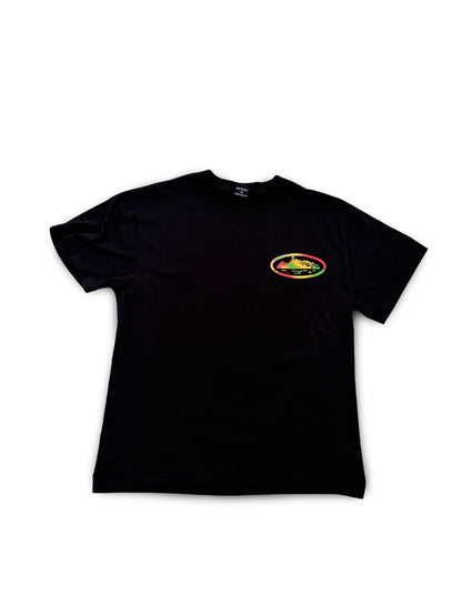 Corteiz Sunset Tee Shirt - Black
